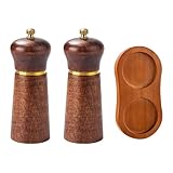 Eiche Pfefferschleifer Masser Holz Haushaltssee Salz Pfeffer Mühle Antike Farbe Western Food Mahlflaschen Gewürz Glas Pfeffermühle