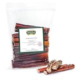 Masterfeed Ochsenziemer 20 cm, Getrocknet, 100% Natürlich, Kauartikel für Hunde, 500 g