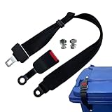 Mülltonnenverriegelung - Einstellbare Verriegelung des Mülltonnendeckels - Waschbär-Mülleimerverriegelung, Mülltonnengurt zur Abschreckung von Bären, Waschbären und ECU