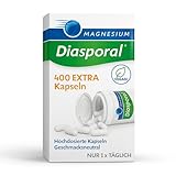 Magnesium-Diasporal 400 EXTRA Kapseln: Das Magnesium der EXTRA-KLASSE mit 400 mg Magnesium pro Kapsel, 50 Stück