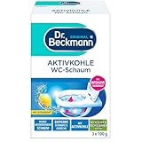 Dr. Beckmann Aktivkohle Wc-Schaum, Selbstaktivierender Schaum 3x 100 g