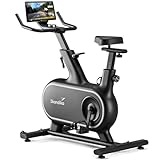 Skandika Heimtrainer Fahrrad Cykling P12-H | 32 Stufen, Premium EMS Bremssystem, App Steuerung mit Kinomap, Hometrainer Fahrrad für Zuhause | Indoor Bike, Fitnessfahrrad, Trimmrad