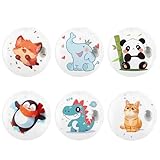 Handwärmer,6 Stück Taschenwärmer Wiederverwendbar，Taschenwärmer Kinder,Taschenheizkissen,Wärmekissen Fingerwärmer，Handwärmer Kinder,für Warme Finger Im Herbst Und Winter Wiederverwendbare