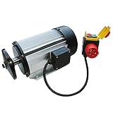 5200 Watt Motor für Kreissäge 400V Wippkreissäge Wippsäge Elektromotor inkl. Blattflansch + CEE Schalter/Stecker mit Phasenwender CROSSFER