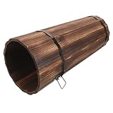 OUNONA Holz Regenschirmständer Mit Cane Und Fan Aufbewahrung Vintage Stil Praktischer Organizer Für Eingangsbereich Große Kapazität Platzsparendes Design Für Wohnzimmer Und Flur