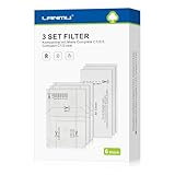 LANMU 3 Stk. Motorschutzfilter und 3 Stk. Abluftfilter Filter Staubsaugerfilter Set kompatibel mit Miele Complete C1/2/3, Compact C1/2, Classic C1, Dynamic U1, S200-S899, S2000-S8999 (6er-Set)