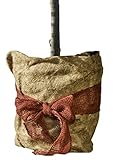 Windhager Jute Winterschutz Vliesmatte ÖKO, Thermovlies, Kälteschutz Pflanztopf, Frostschutz für Pflanzen, 300 g/m², 0,38 x 1,5m, 06554