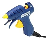 Rapid EG Point kabellose Heißklebepistole für Bastelarbeiten & Heimwerker | Präzisionsdüse | 7mm Klebesticks | Schnelle 5-Minuten-Aufheizzeit | Integrierter Ständer
