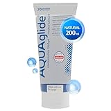 Joydivision Original AQUAglide 200 ml Gleitgel Natural, Kristallklares & Veganes Gleitmittel, pH-optimiert und latex- Kondom -kompatibel