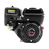 HUOMMGS 7,5 PS Benzinmotor 212CC Standmotor 4 Takt Go Kart Motor Einzylindermotor Kartmotor für Landwirtschaftliche Geräte, Baumaschinen, Industrieanlagen 3600 U/Min