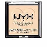 NYX Professional Makeup Can't Stop Won't Stop Mattifying Powder, Matte Finish, Farbton: Fair
