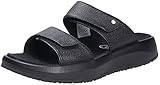 JOYA Vienna II Black - Damen Sandalen aus gewalktem Leder -...