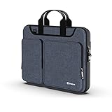 Smatree Hartschalentasche mit Taschen für 14 Zoll MacBook Pro 2021.3 cm (14 Zoll) Microsoft Surface Laptop 4/3/2/1, MacBook Pro 13 Zoll 2020 Hülle, Brief fcase for men Hardcase blau, B