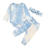 XTBFOOJ Halloween Anzug Baby Jungen Sommerkleid Baby Kürbis Kostüm Baby Mädchen Blätterarm Spitze T Hemd-Töpfe Denim Jeans Long Hoses 2PC Outfits-Kleider-Set Schlafoberteil Herren Langarm Bodies 98