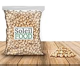 SoleilFOOD 5 kg Kichererbsen getrocknet Hülsenfrüchte Humus Hummus feinste Qualität