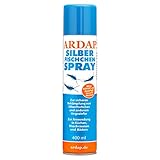 ARDAP Silberfisch Spray 400ml - bekämpfen mit Langzeitwirkung - bis zu 6 Wochen - ideal für Badezimmer, Schlafzimmer & Küchen - schnell & effektiv