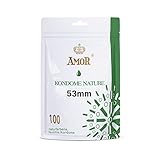 AMOR NATURE 53mm Kondome 100er Pack I Premium Kondom...