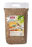 PANTO Streufutter für Wildvögel schalenlos 12,5 g – Vogelfutter mit Sonnenblumenkernen (geschält), Getreide & Nüssen, ganzjähriges Wildvogelfutter für Körner- und Weichfresser