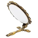 Angoily Schminkspiegel Vanity Mirror Makeup Mirror Magnifying Mirror vergrößerungsspiegel Make up Mirror Makeup led Mirror weiße Haut tragbarer Spiegel Einwegspiegel Handspiegel Fräulein