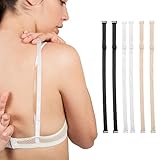 3 Paar BH Träger Ersatz Elastische Verstellbare Bra Straps Damen BH Träger Schulter BH Träger (1,2 cm)