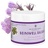 CristinenMoor BeinwellBalsam -200ml- mit 100% natürlichem Beinwellextrakt, Beinwellsalbe hochdosiert zur Pflege von Muskeln und Gelenken - bei Rücken-, Knie- und Nackenbeschwerden