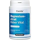 Magnesiumcitrat Pulver Vital - reines Magnesiumcitrat - Magnesium Pulver 200 g - Apothekenqualität