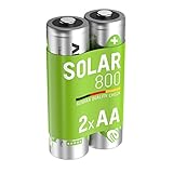 Ansmann Akku AA Mignon 800 mAh 1,2V NiMH für Solarlampe 2...