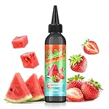 FURUN Wassermelone-Erdbeere Aroma Konzentriertes, Lebensmittelaroma 20ml Intensives Aroma zum Kochen zum Backen, in Lebensmitteln & Getränken, auch für Vernebler, Nebelmaschinen, uvm.