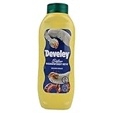 DEVELEY Original Münchner Weisswurst-Senf süßer Tafelsenf 875ml vegan ohne künstliche Zusatzstoffe
