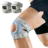 1 Paar Kniebandage,Verstellbare Knee Support für Sport,Verstellbare Kniebandage für Damen und Herren,Leichte und flexible,Einfach Verstellbar,für Laufen,Wandern und Training