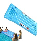 Aufblasbarer Pong-Tisch, Schwimmbad – schwimmende Air Mattress | Pool Beer Games in Blisable Pong Float Lounge Floß - Tisch für Erwachsene und Familie