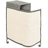 Navaris Kratzschutz für Möbel – Kratzmatte Sofaschutz aus natürlichem Sisal – schützt Ihr Sofa oder Ihren Sessel vor der Kralle von Katzen