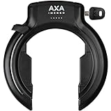 Axa Unisex – Erwachsene Rahmenschloss-2231016000 Rahmenschloss, Schwarz, 75mm
