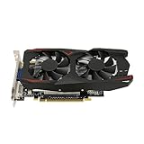 GTX1050Ti 4 GB Desktop-Grafikkarte, 4 GB DDR5 128-Bit-Gaming-Grafikkarte, Dual-Lüfter, VGA-, DVI- und HD-Multimedia-Schnittstelle, 128-Bit-Grafikkarte mit Schneller (GTX1050Ti 4