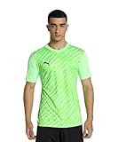 PUMA Herren TeamUltimate Jersey T-Shirt, Limettengrün, L