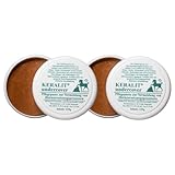 RL24 Keralit - Undercover – ideale Strahlpflege für Pferde in Offenstallhaltung – Hufpflege bei Strahlfäule – gut haftende Strahlpflegepaste – Pflege des Hufstrahls – 2 x 235 g (2er Set)