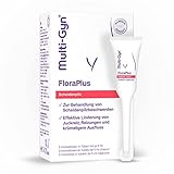 Multi-Gyn FloraPlus Intimcreme 5ml - Behandlung für vaginale Infektionen (Candidiasis) - 5 Einzeldosis-Tuben - Sofortige Linderung von Juckreiz, Reizungen und Reduzierung von Ausfluss. Mit Prebiotika