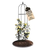 BigDean Rankgitter Metall Rosen Spalier 1,93 hohe Rankhilfe Garten