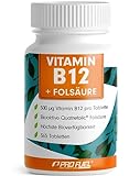 VITAMIN B12 hochdosiert - 365 Tabletten - 500µg Vit B12 +...