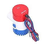 Bilgenpumpe DC Semiautomatische Tauchpumpe für die Bootsentdrainage 12 V/24 V 350/500/750/1100 Gph für Schiff Bilge Abwasserabluft Absuitable den Umweltschutz, Landwirtschaft (DC24V 500GPH)