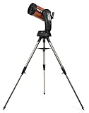 Celestron 11068 NexStar 6SE computergesteuertes Schmidt-Cassegrain-Teleskop mit vollautomatisierter Halterung, SkyAlign-Technologie und XLT-Beschichtung, Schwarz/orange