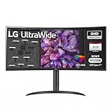 LG Electronics 34WQ75X-B.AEU IPS 21:9 UltraWide Monitor 34' (86,72 cm), TFT-LCD Aktiv Matrix mit White LED Backlight, Anti-Glare, Schwarz