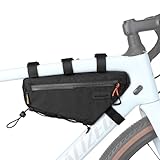 Rhinowalk Fahrradtasche, Fahrradrahmentasche, wasserdichte Fahrrad-Dreieckstasche, Fahrradtasche unter dem Schlauch, professionelles Fahrradzubehör 1,7L (M)