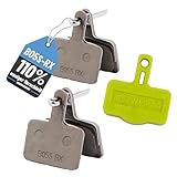 2er Set Shimano B05S Bremsbeläge Resin Nachfolger B03S hydraulische Scheibenbremsen inkl. MSZweirad Bleedblock