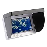 Annadue Unterwasserfischerkamera, 4,3 Zoll 1080p Fischfinder mit 195 ° Objektiven und 2000 Cd Bildschirm, 30 M Kabel für das Eisuferfischen, Umfasst 98,4 Fuß Kabel Aufbewahrungsbeutel.