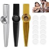 3 Stück Kazoo Instrument, Nasenflöte, Kazoos, Musikinstrumente Erwachsene, Blasinstrumente, Instrument, Instrumente, Nasenflöte Erwachsene, Flöte, Panflöte, Panflöte Kinder, Kinderflöte