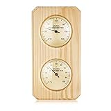 Hermosiey Sauna-Thermometer und Hygrometer Aus 2 in 1 Luftfeuchtigkeits-Temperaturmessung für Den Saunaraum des Hauses, der Familie, des Hotels