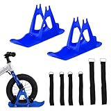 Zubehör für Schlitten für den Winter – Schlitten für Schnee, Fahrrad, Snowboard, tragbar, für Kinder, lustiges Outdoor-Spielzeug, Spaziergänger, solide Ausrüstung, leicht, kompakt, Schneegleiten