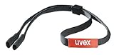 Uvex eyewear strap - Zubehör für Erwachsene - zum Aufstecken Sportbrille - leicht & komfortabel - black - one size