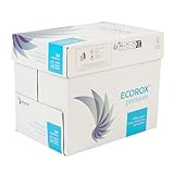 Basic Druckerpapier DIN A4 – 2.500 Blatt (5 x 500 Blatt) – Weißes Ecorox Mehrzweck Kopierpapier - CIE Weiße 160 – Ideal für Büro und Heim (1 Karton | 2.500 Blatt)